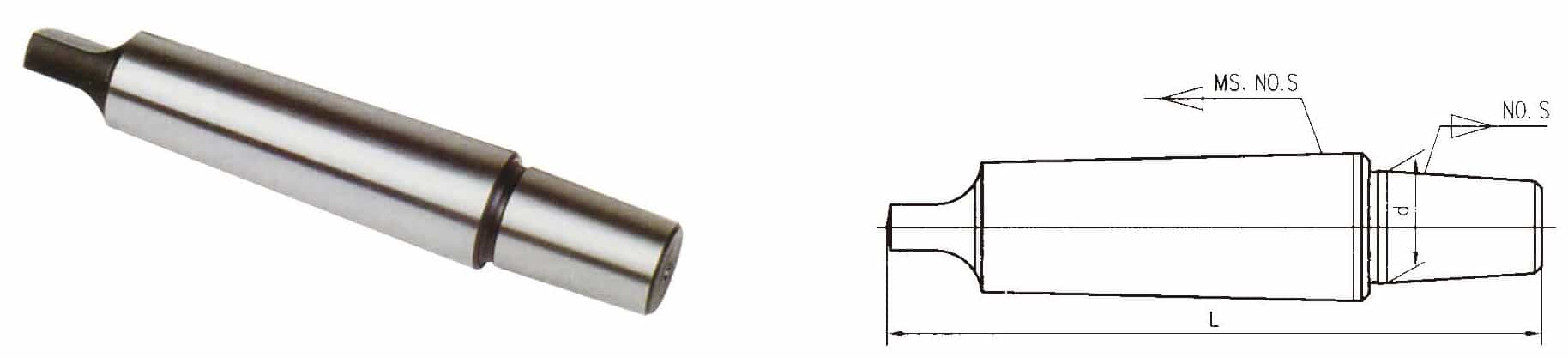 Morse Taper Drill Chuck Arbor With TANG Morse Taper Drill Chuck Arbor With TANG