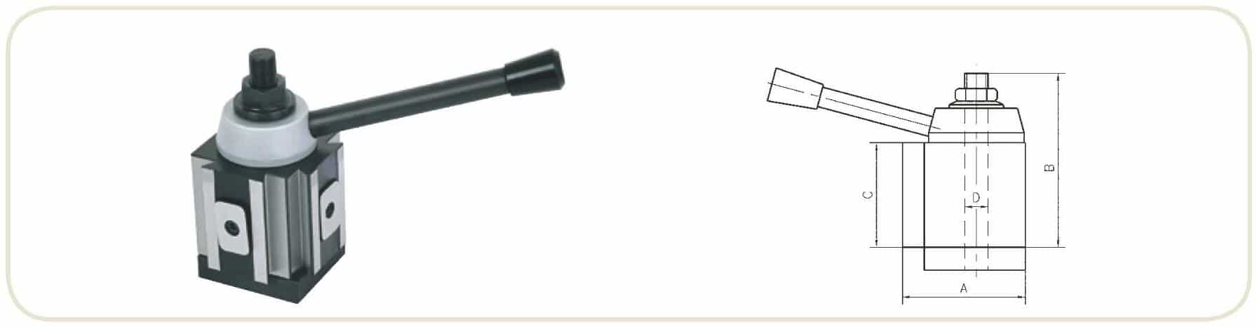 Piston Quick Change Tool Post