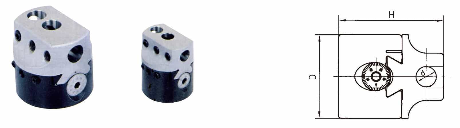 F1 Milling Rough Boring Head