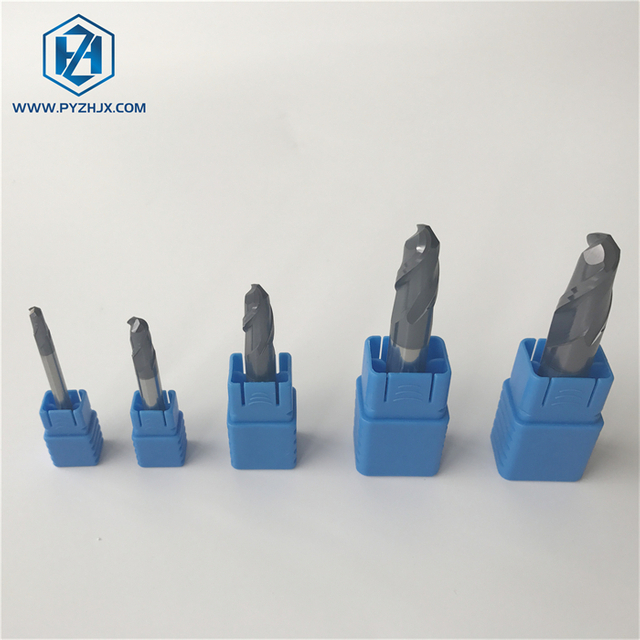 Solid Carbide 2/3/4 Flutes Ball Nose End Mill