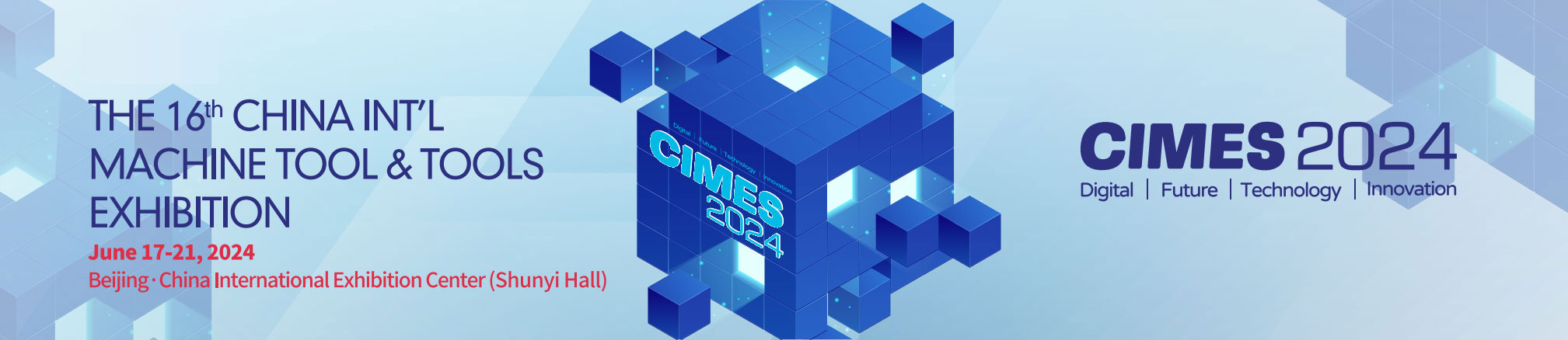 Zhenghao Will Participate in the16th Machine Tool &Tools Exhibition CIMES 2024 Beijing in June