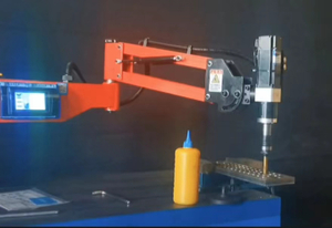 Automatic Servo Motor Universal M10 M12 M16 M20 M24 M36 Electric Tapping Machine with Touch Screen