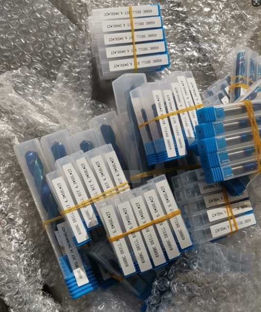 65HRC Twist Drill Solid Carbide Drill Bit for Steel 