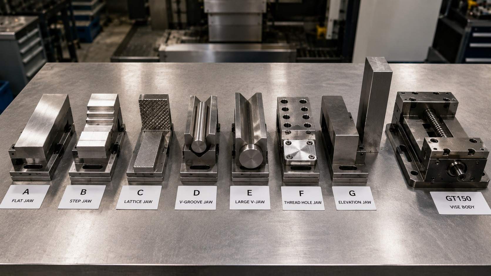 What Jaw Type Should I Use for My CNC Vise? A Complete Guide to GT Vise Jaw Selection