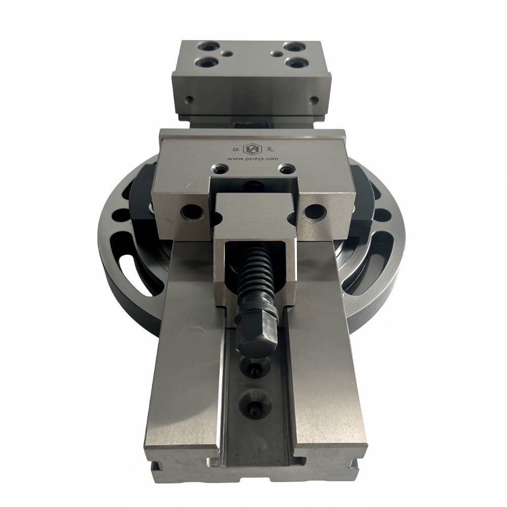 Precision Modular Vise with Swivel Base | GT Series CNC Machine Vise