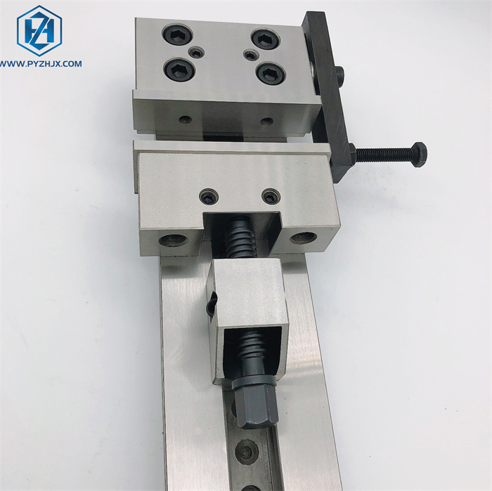 GT Precision Modular Super Vise with Thread Hole Jaws for Aluminum Soft Jaw Installation