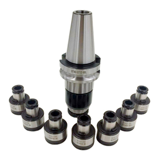 J45 Tapping Chuck M5-M20 B40-20 BT40 J4520 Tapping Collet Chuck Set